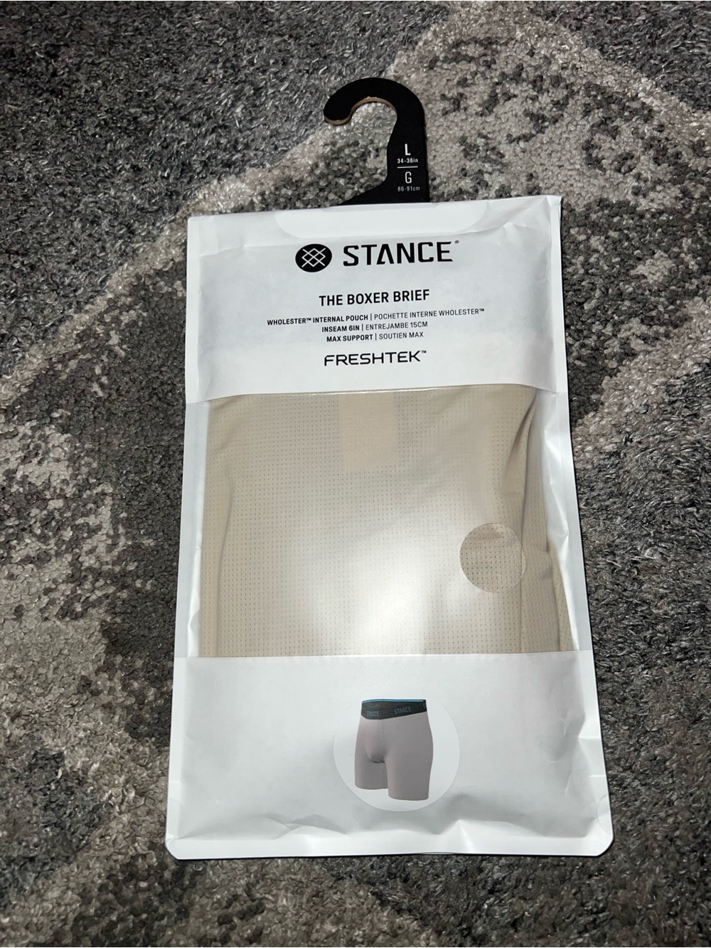 Stance Men’s Boxer Brief - Fresktek Beige